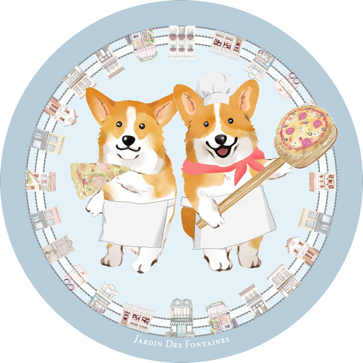 Oh My Dog Ceramic Coaster