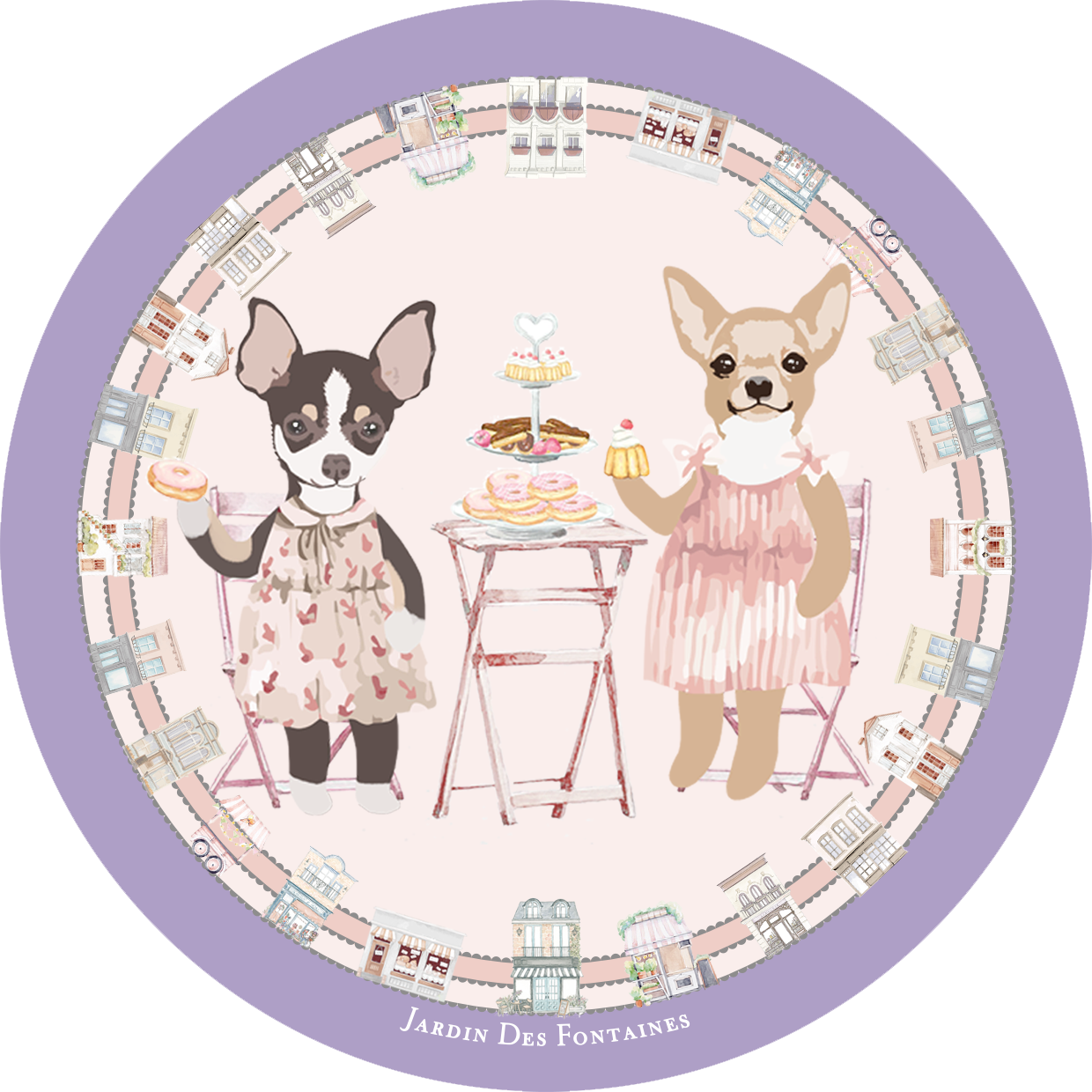 Oh My Dog Ceramic Coaster