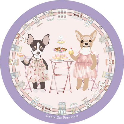 Oh My Dog Ceramic Coaster