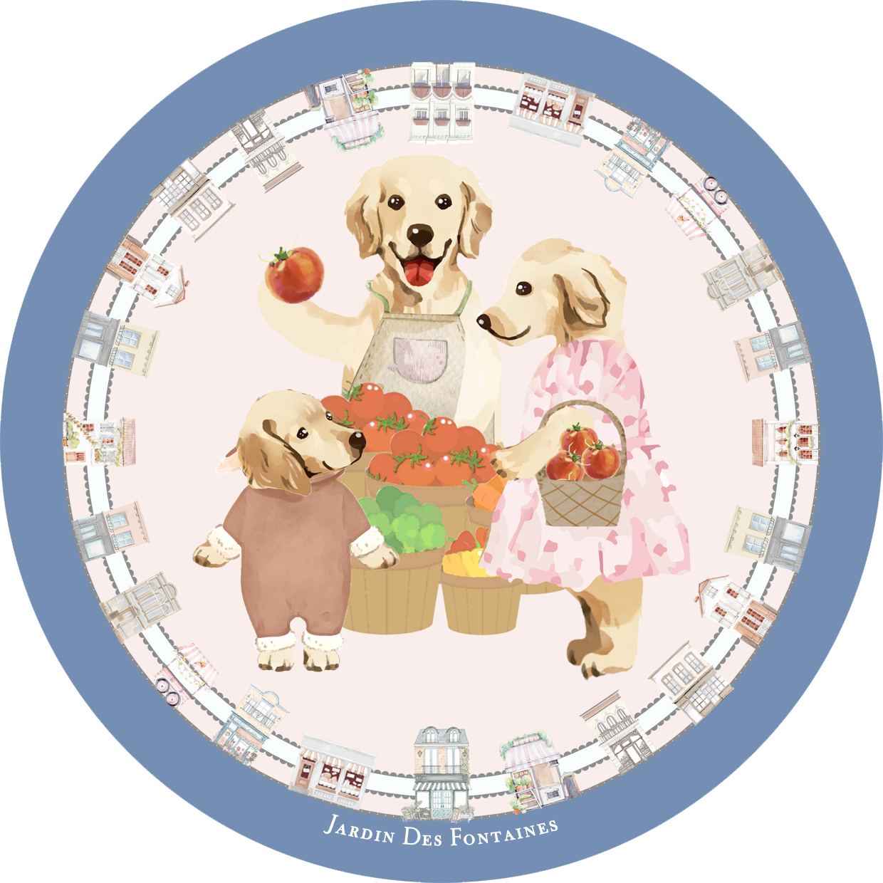 Oh My Dog Ceramic Coaster