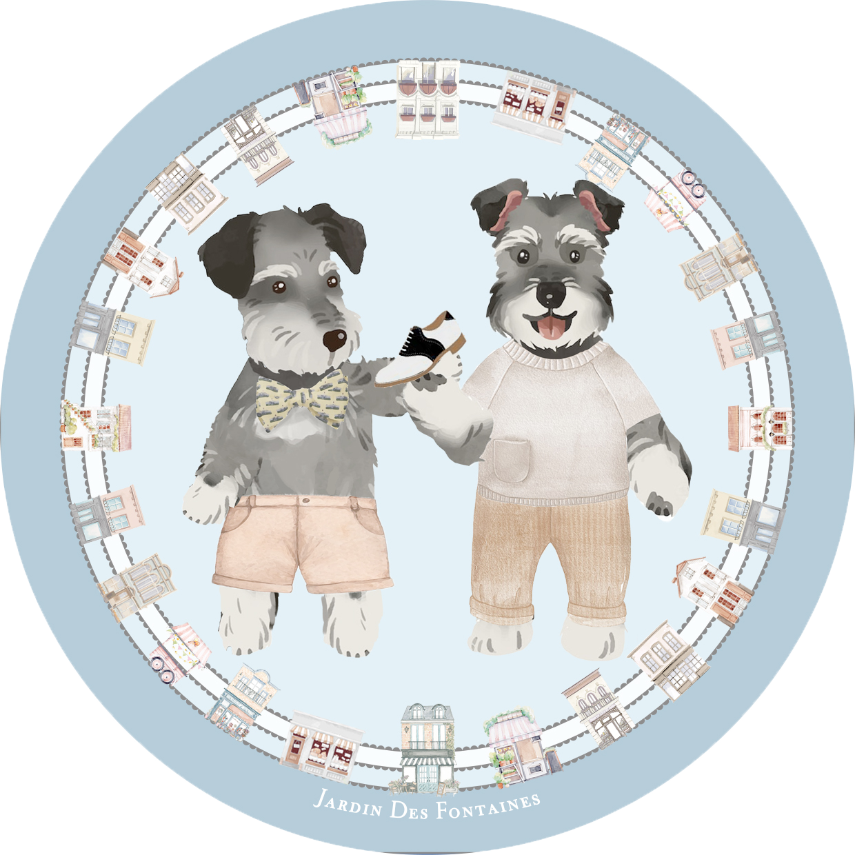 Oh My Dog Ceramic Coaster