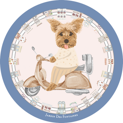 Oh My Dog Ceramic Coaster