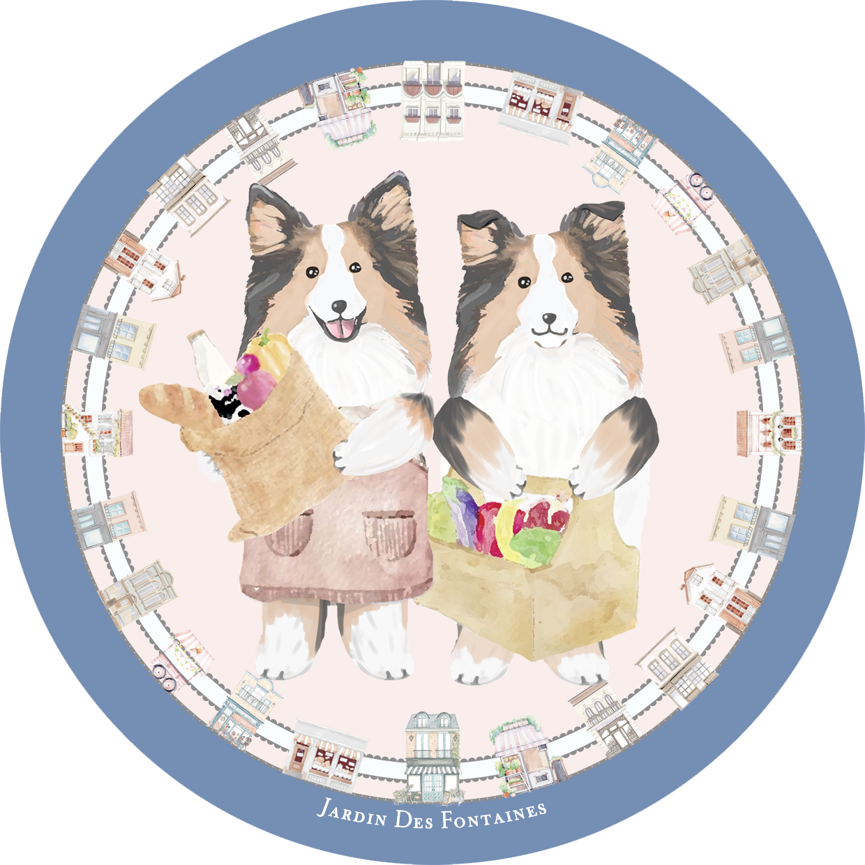 Oh My Dog Ceramic Coaster