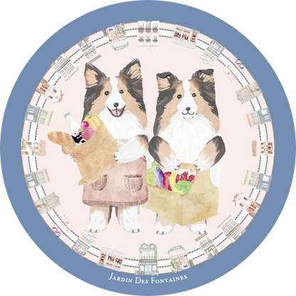 Oh My Dog Ceramic Coaster