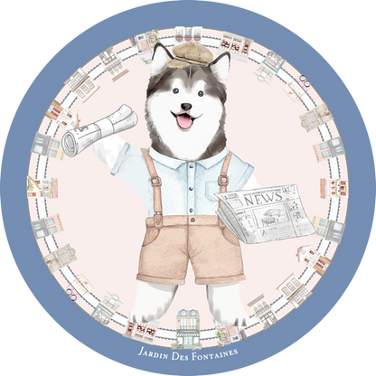 Oh My Dog Ceramic Coaster