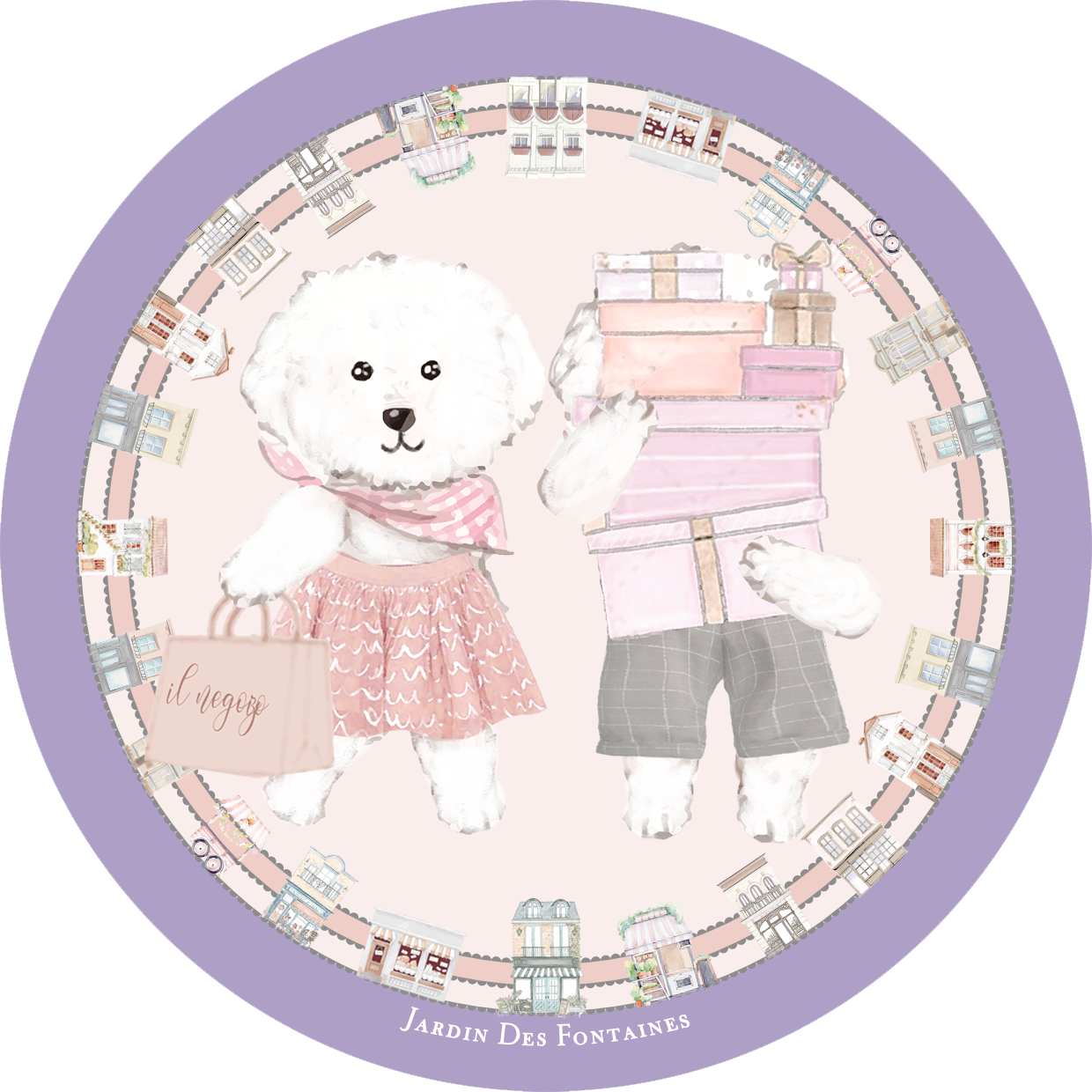 Oh My Dog Ceramic Coaster