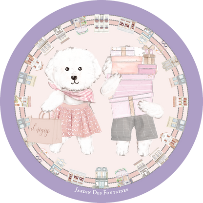 Oh My Dog Ceramic Coaster