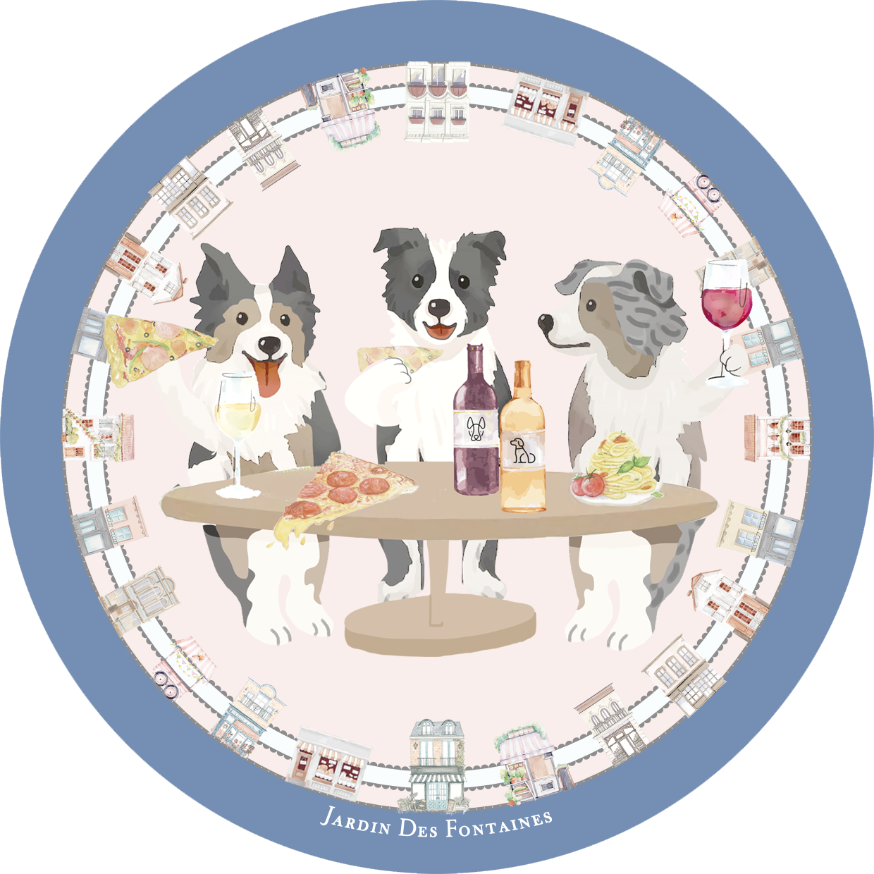 Oh My Dog Ceramic Coaster