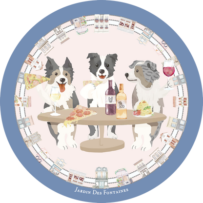 Oh My Dog Ceramic Coaster