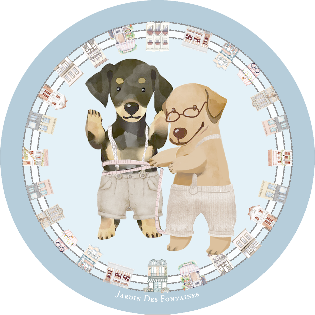 Oh My Dog Ceramic Coaster