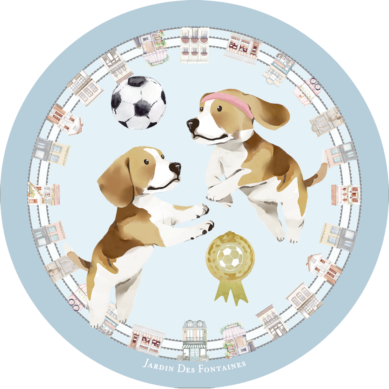 Oh My Dog Ceramic Coaster