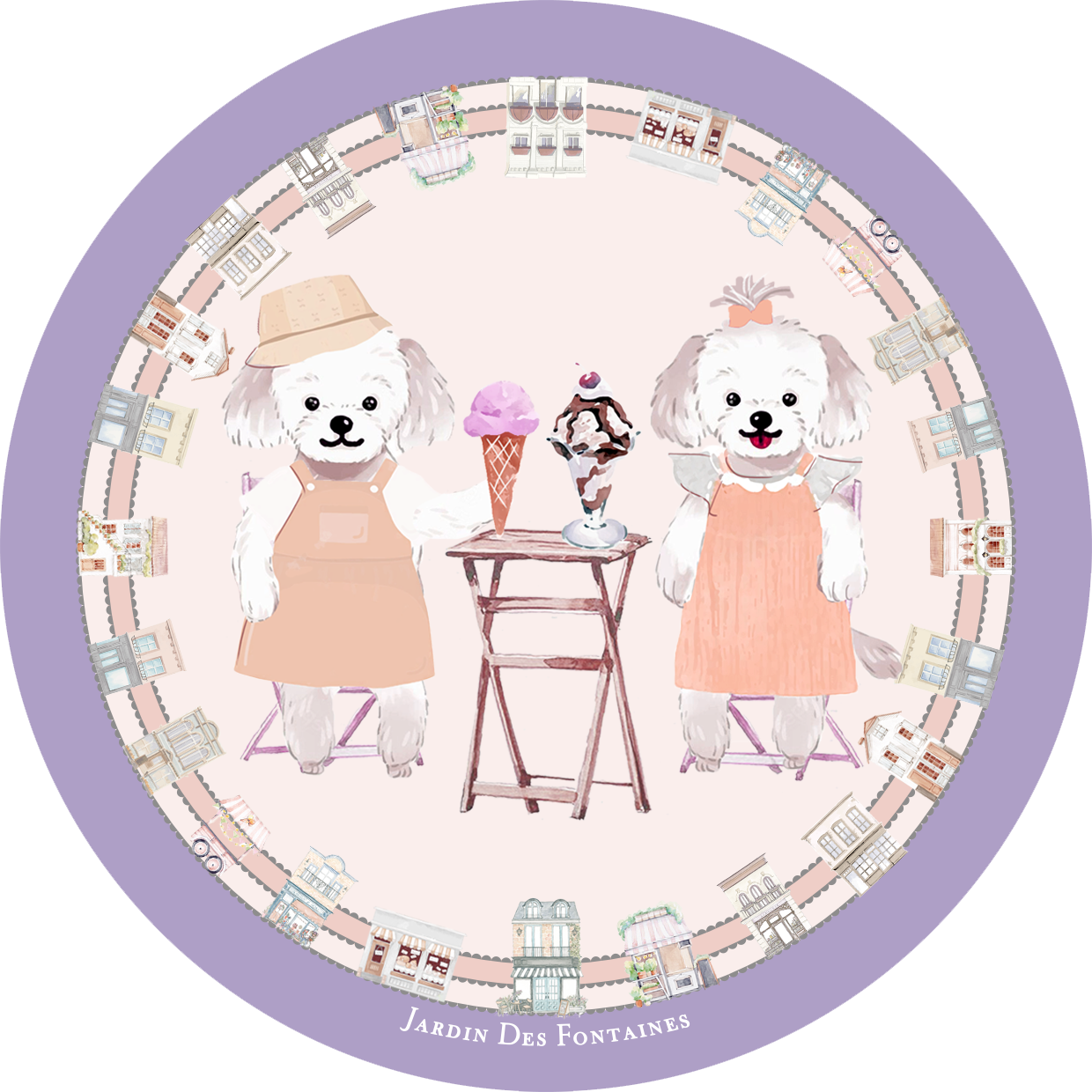 Oh My Dog Ceramic Coaster