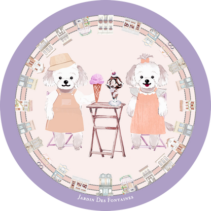 Oh My Dog Ceramic Coaster