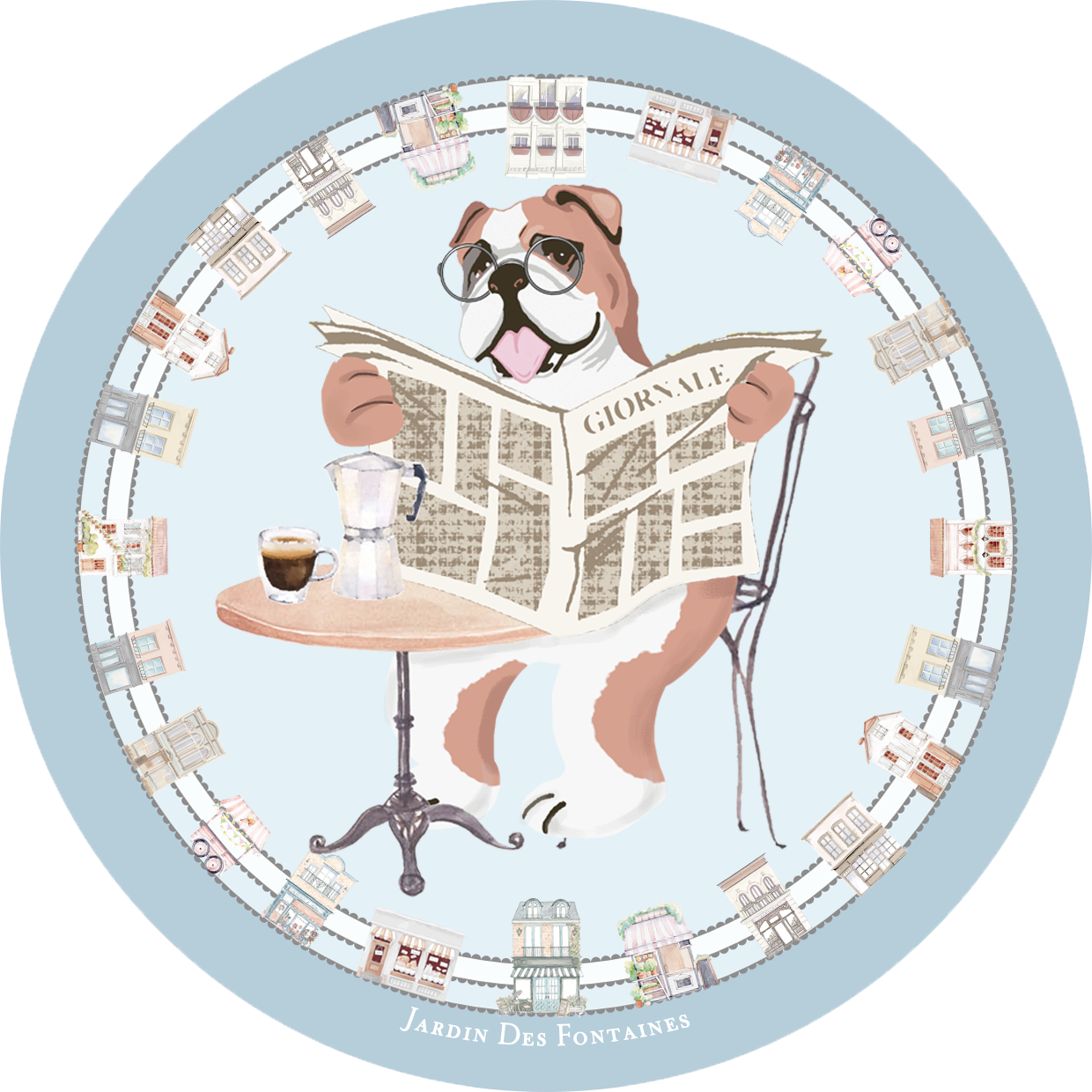 Oh My Dog Ceramic Coaster