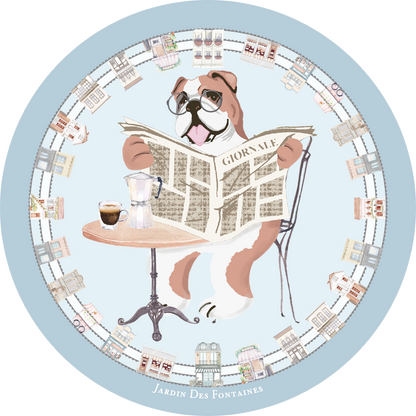 Oh My Dog Ceramic Coaster