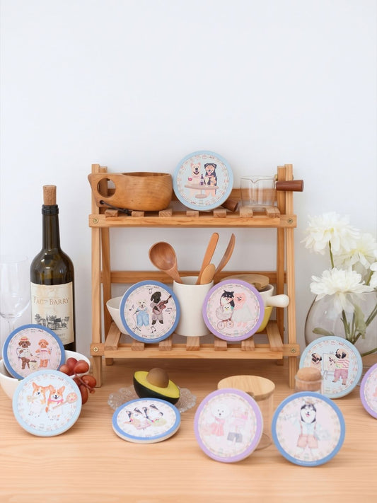Oh My Dog Ceramic Coaster