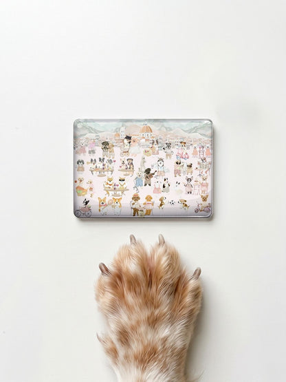 Oh My Dog Florence & Dogs Crystal Fridge Magnet