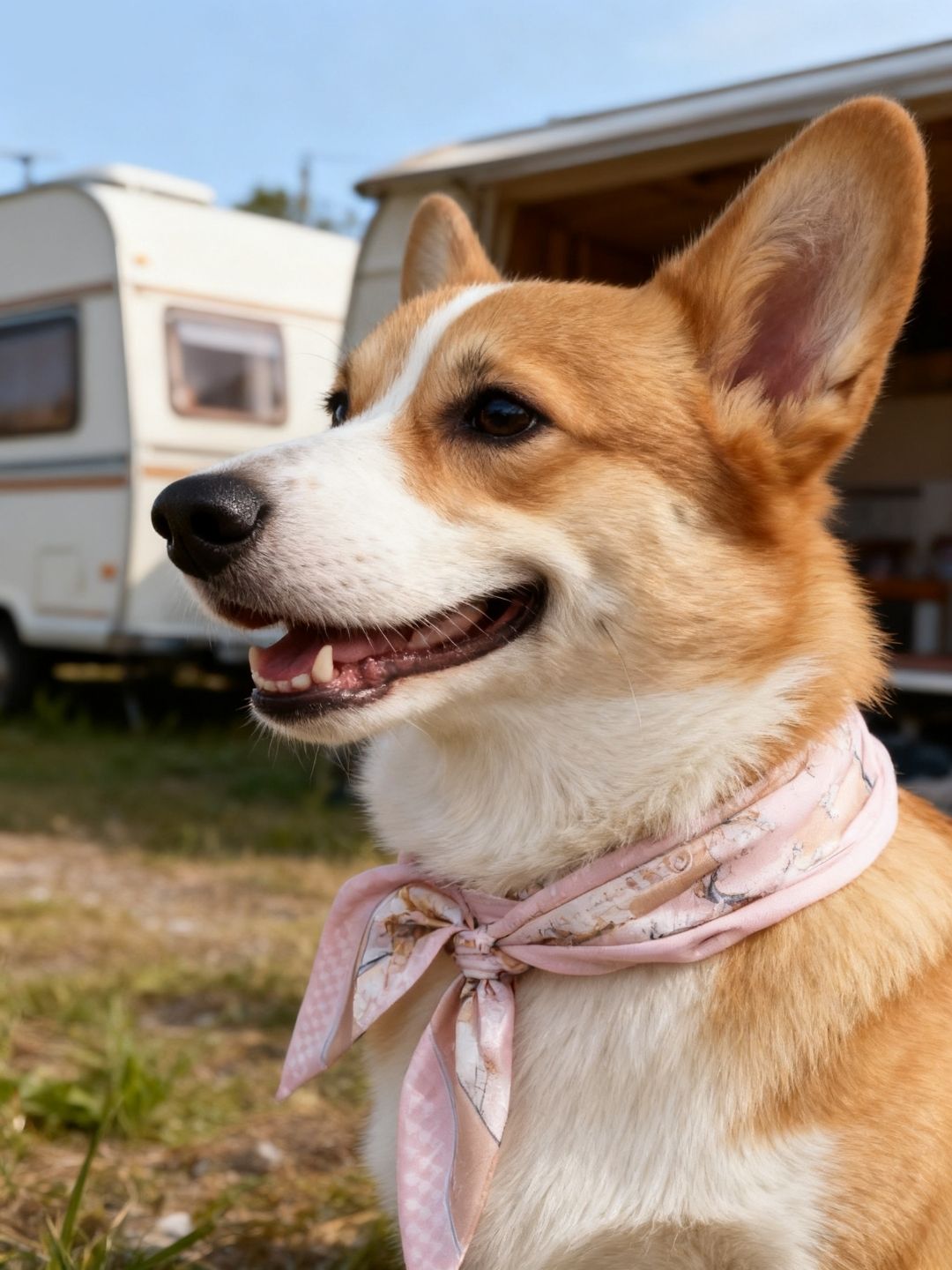 Pet Scarf  | Oh My Dog Piazza Doggie Sustainable Twilly Scarf - GRS Eco Scarf
