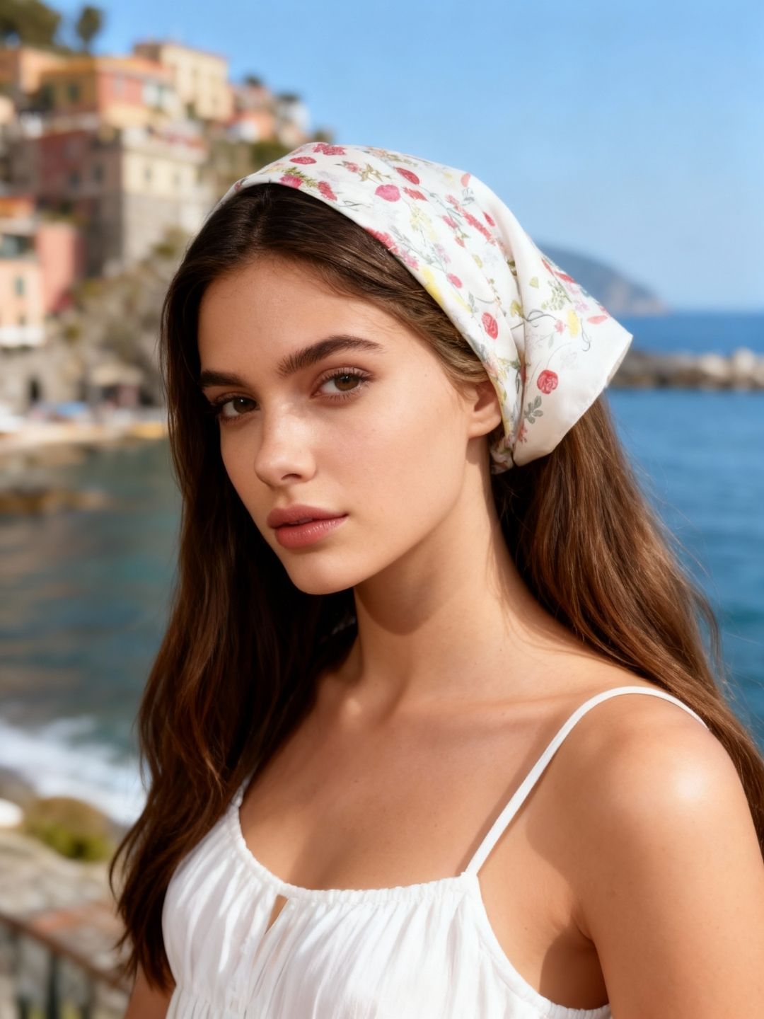 Venus Garden of Love Heart Scarf (60cm)