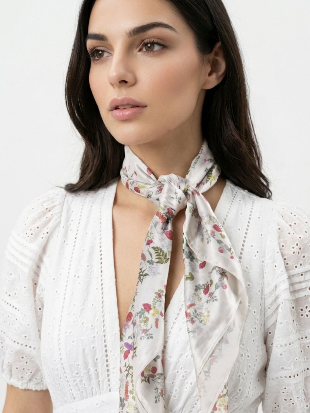 Venus Garden of Love Heart Silky Scarf (90cm)