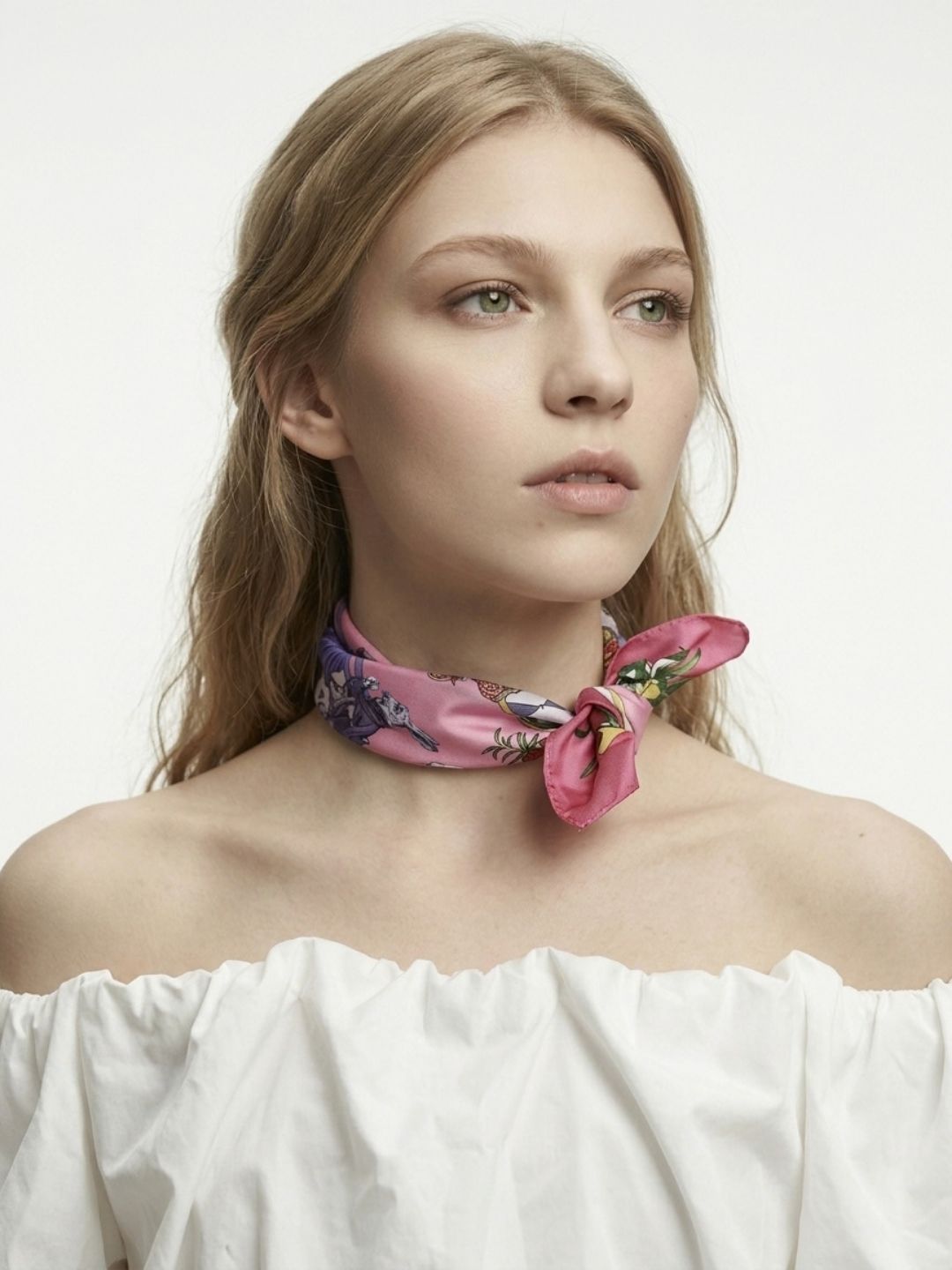 Wonderful Adventure Dream Pink Tuo Watch Silky Scarf (45cm)