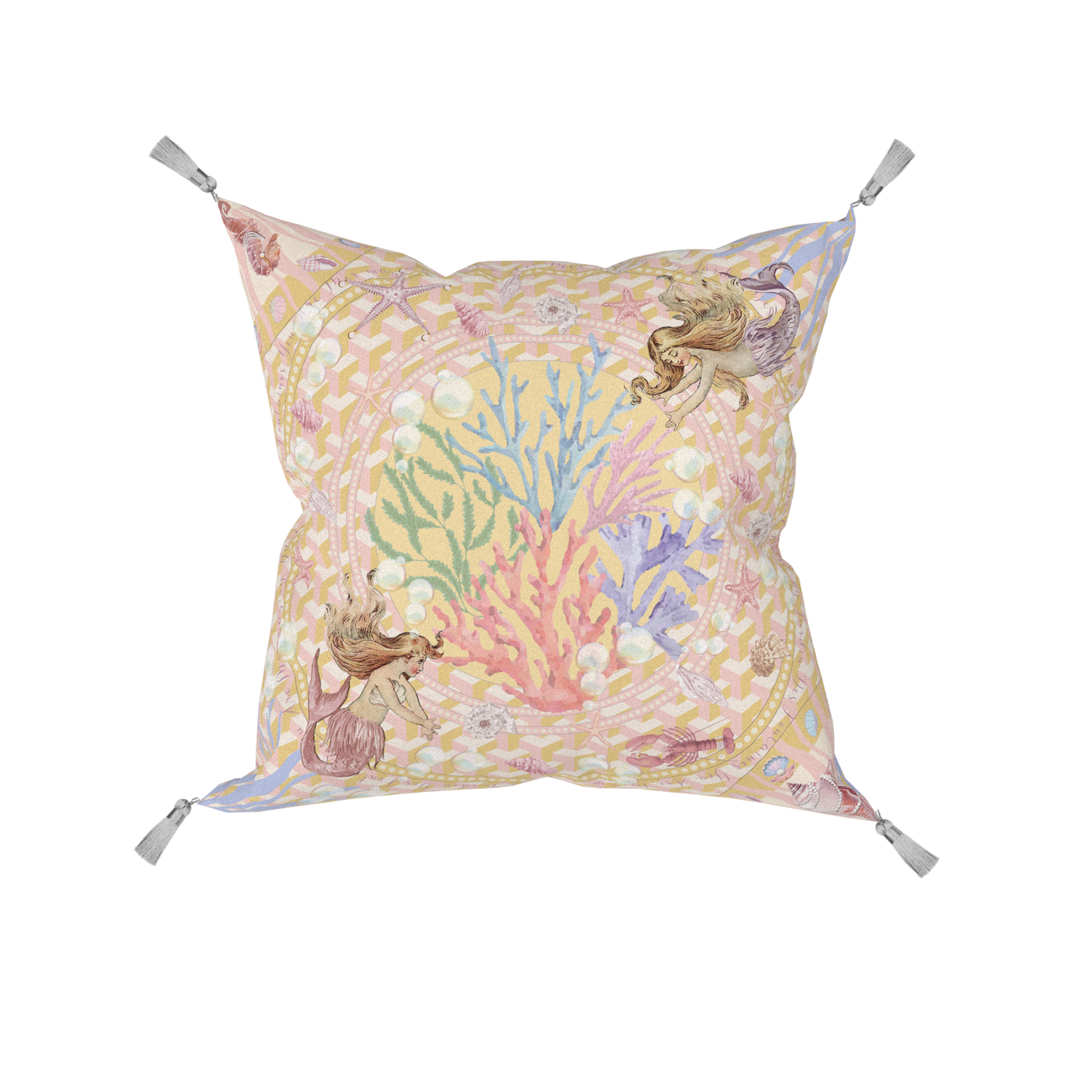 You Are Mer-mazing Cushion, Throw Pillow