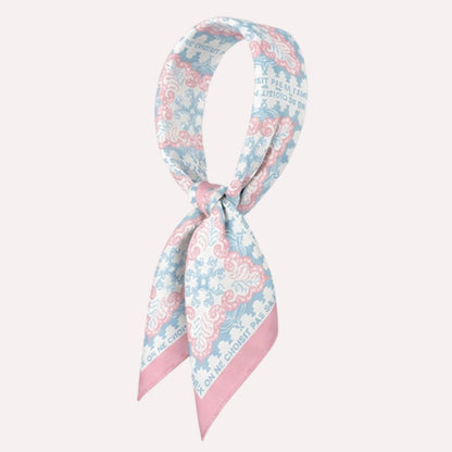 Boho Paisley Chic Samarkand  Silky Scarf (90cm)