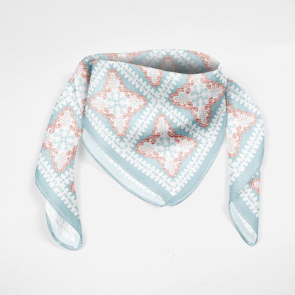 Boho Paisley Chic  Silky Scarf (45cm)