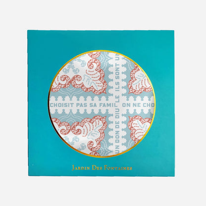 Boho Paisley Chic  Silky Scarf (45cm)