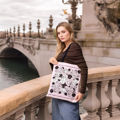 Classy and Fabulous Peony Tote Bag