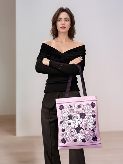 Classy and Fabulous Peony Tote Bag