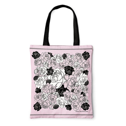 Classy and Fabulous Peony Tote Bag