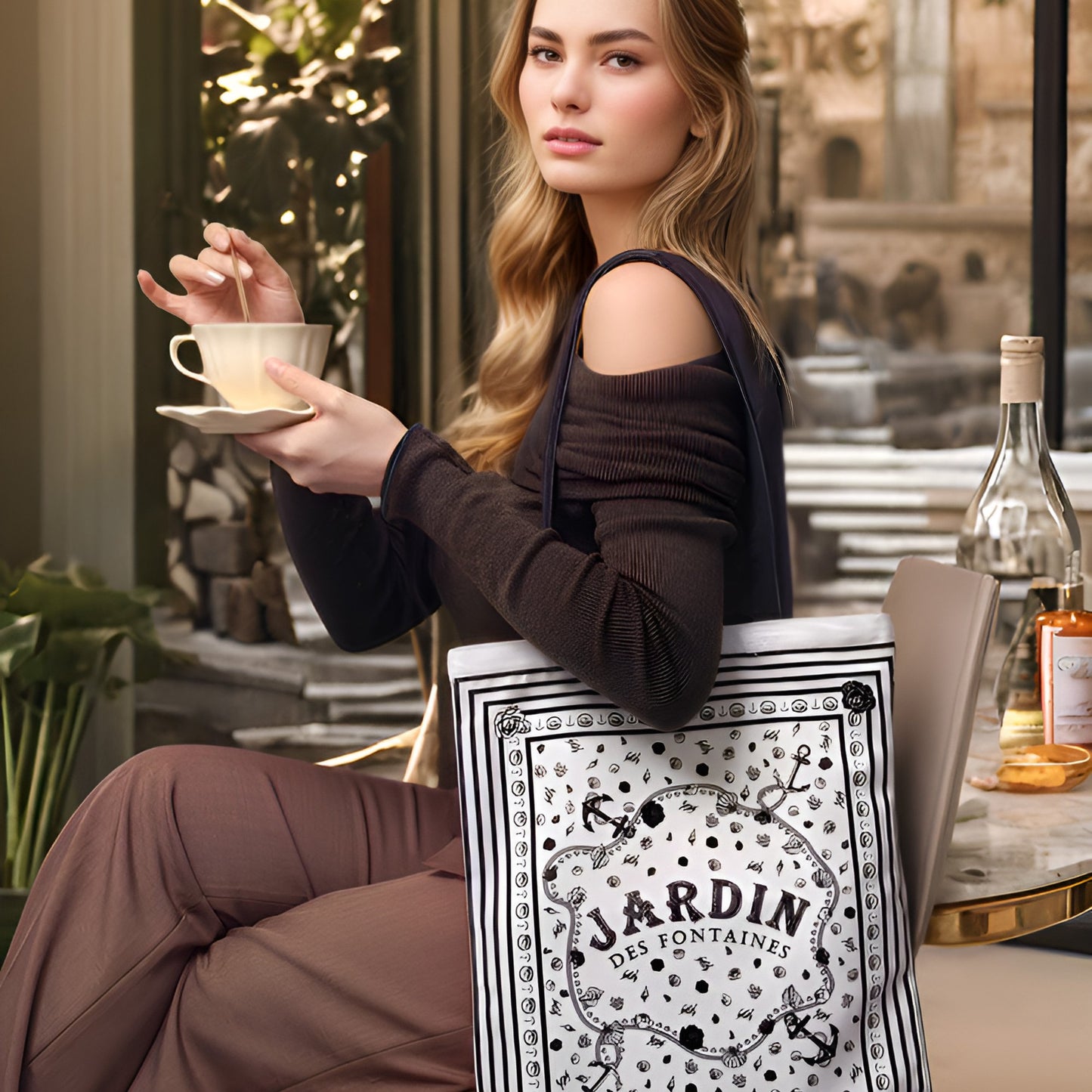 Classy and Fabulous Marais Tote Bag