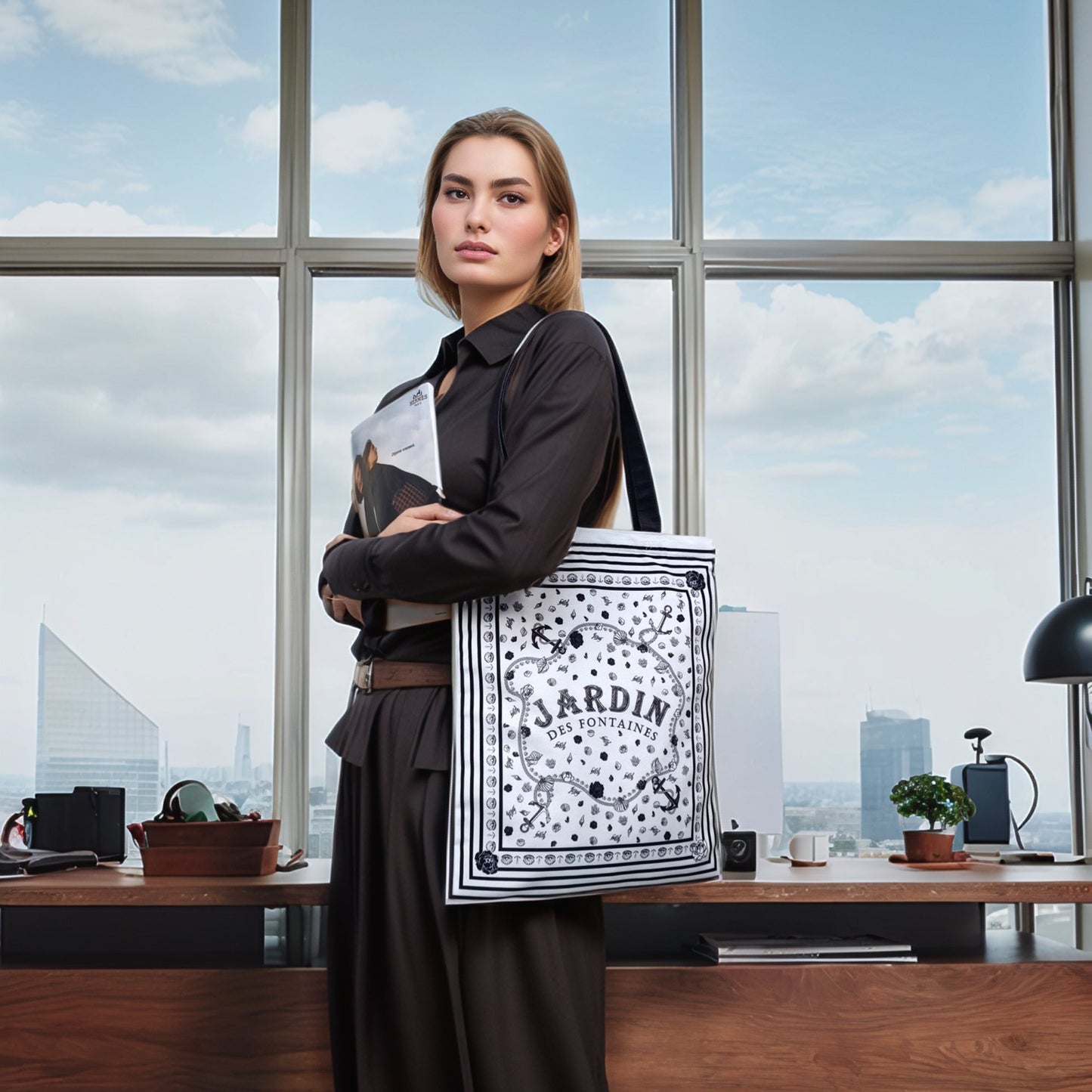 Classy and Fabulous Marais Tote Bag