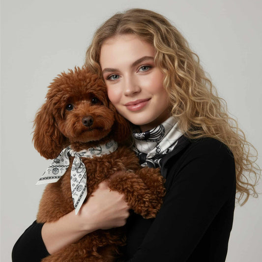Twinning Outfits | Classy and Fabulous Anchor Silky Scarf