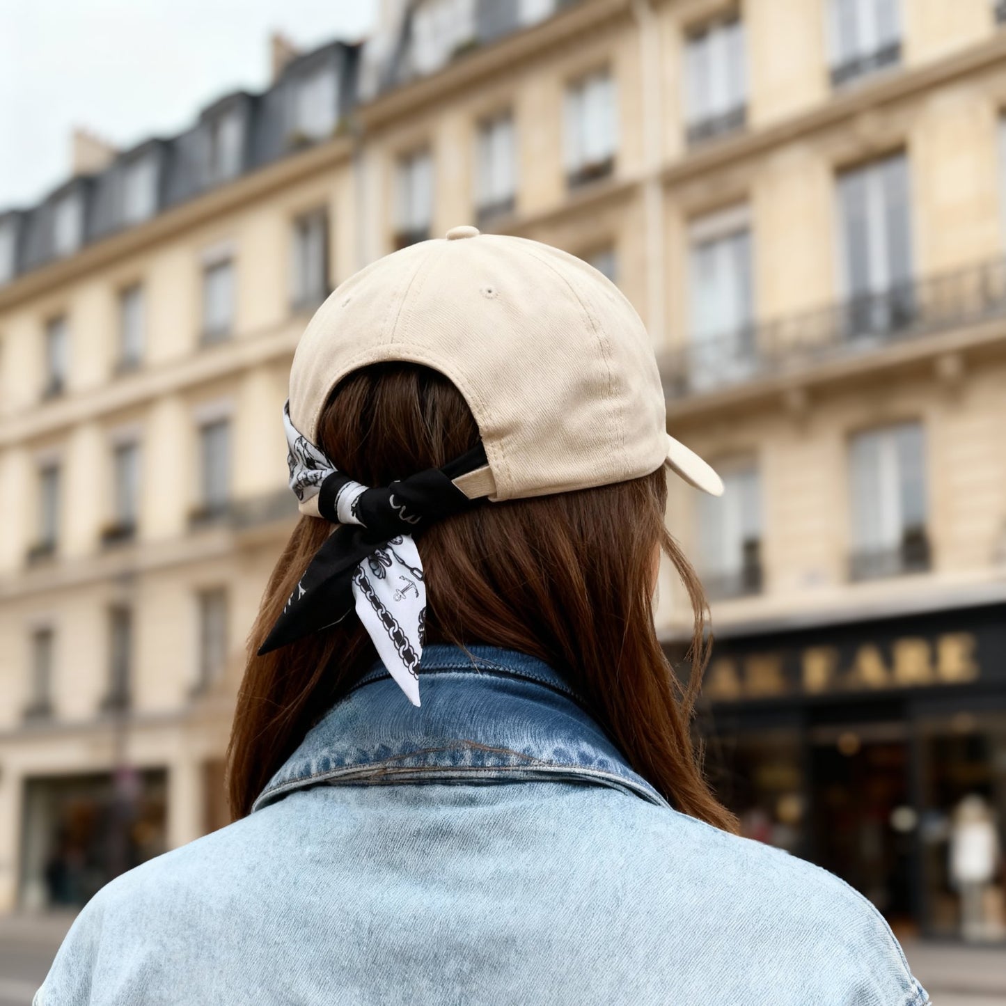 Classy and Fabulous Anchor Twilly Silky Scarf (85cm)