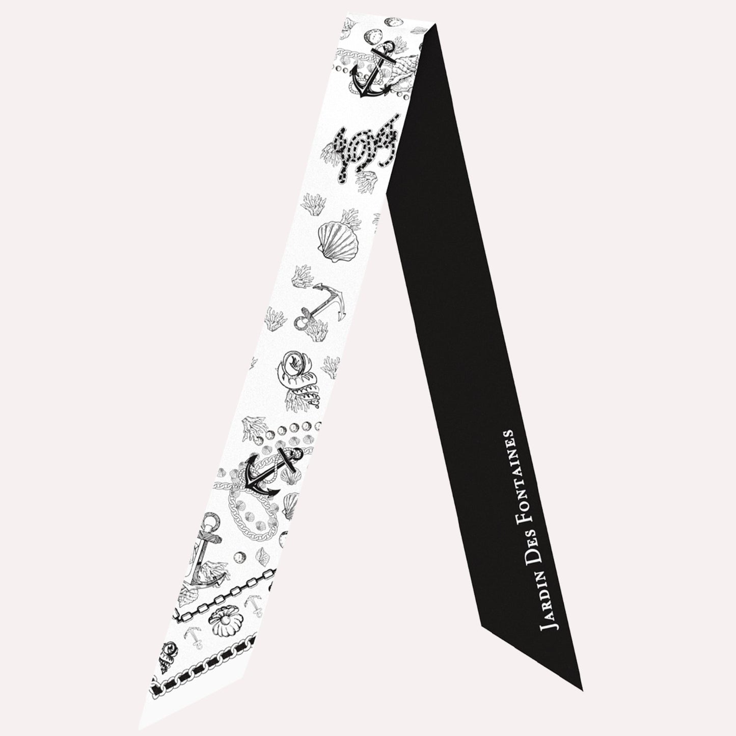 Classy and Fabulous Anchor Twilly Silky Scarf (85cm)