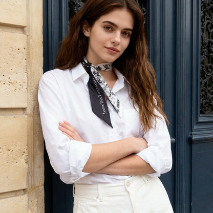 Classy and Fabulous Anchor Twilly Silky Scarf (85cm)