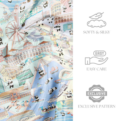 Lion Rock Silky Scarf (90cm)