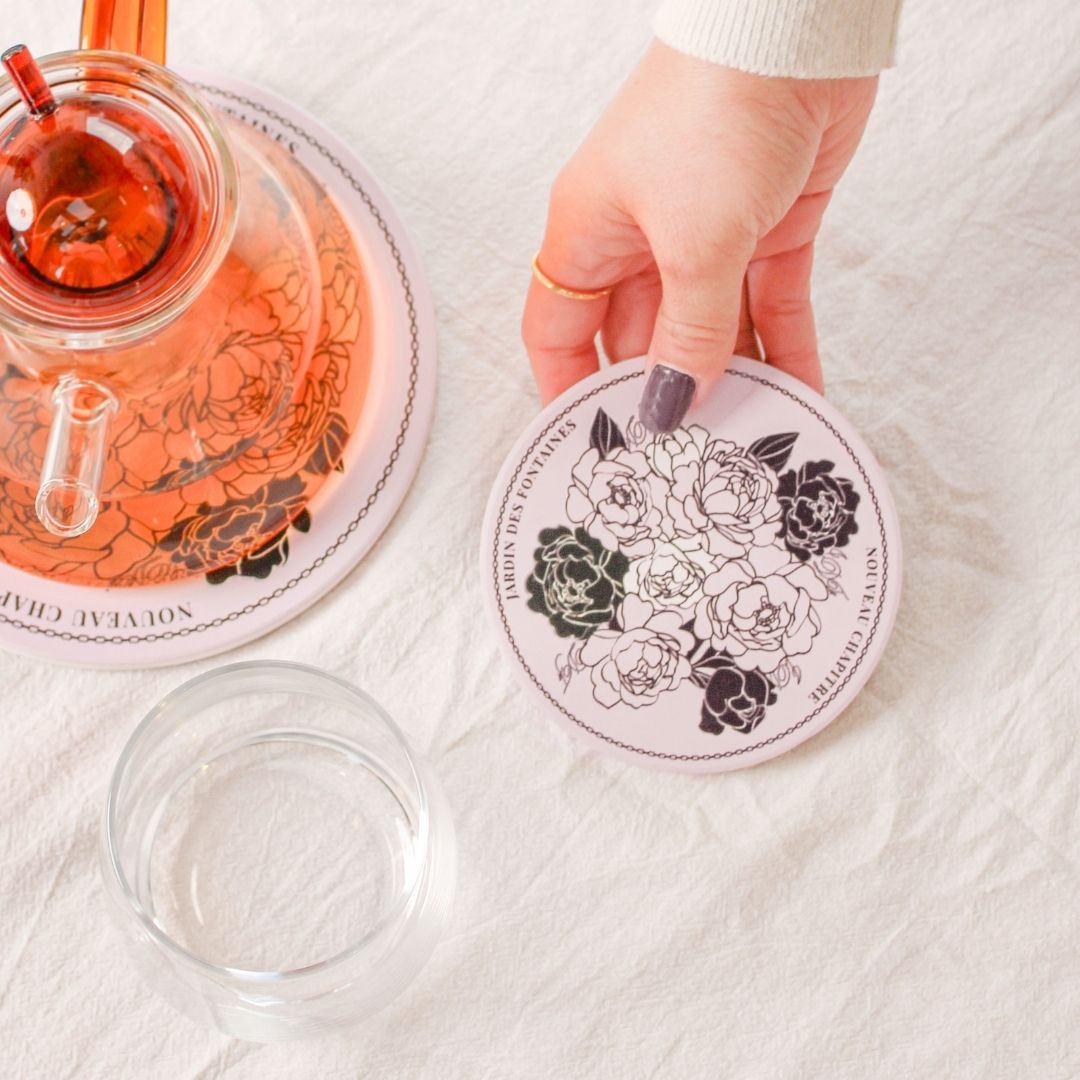 Classy and Fabulous Ceramic Coaster