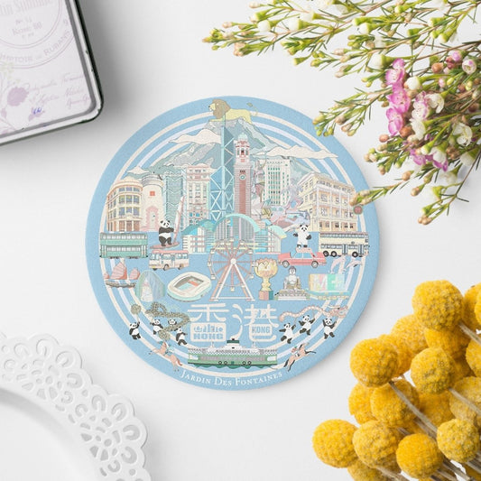 Lion Rock Ceramic Coaster