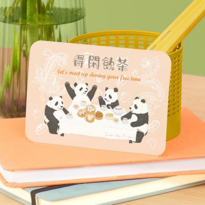 Let's Yum Cha Postcard