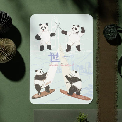 MM7 Number One Postcard