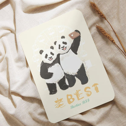Besties BFF Postcard