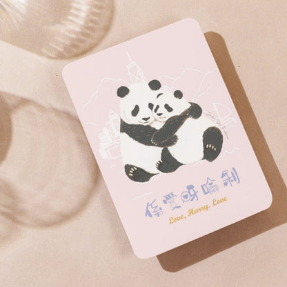 Love Harry Love Postcard