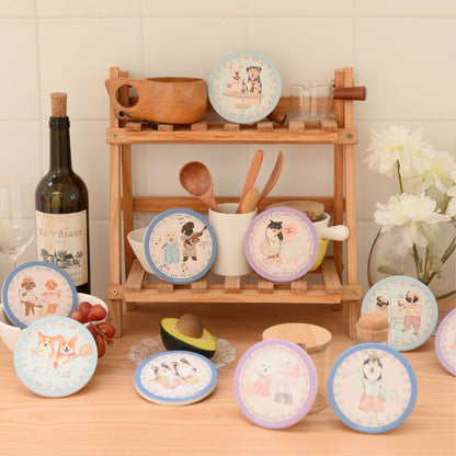 Oh My Dog Ceramic Coaster