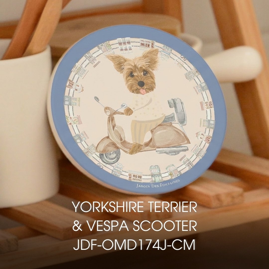 Oh My Dog Ceramic Coaster