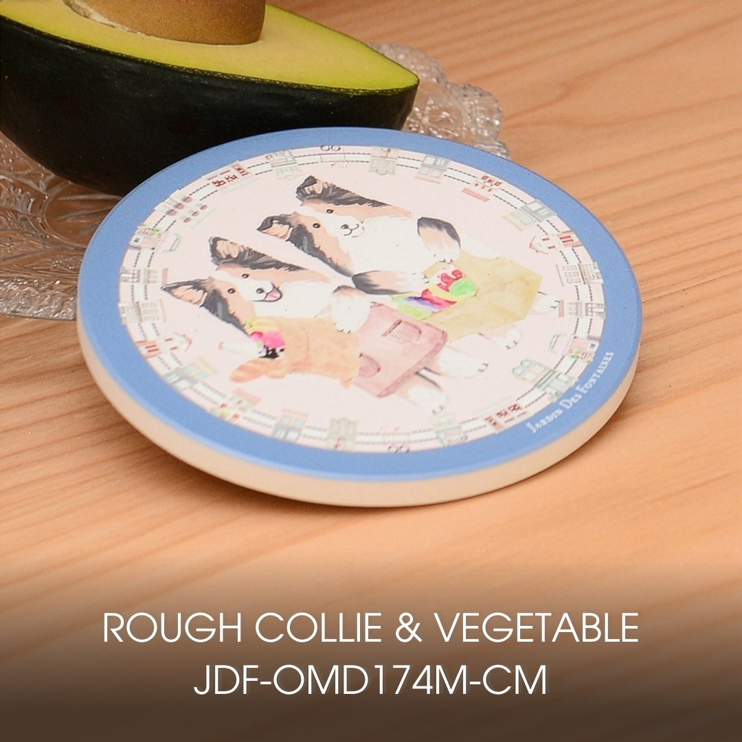 Oh My Dog Ceramic Coaster