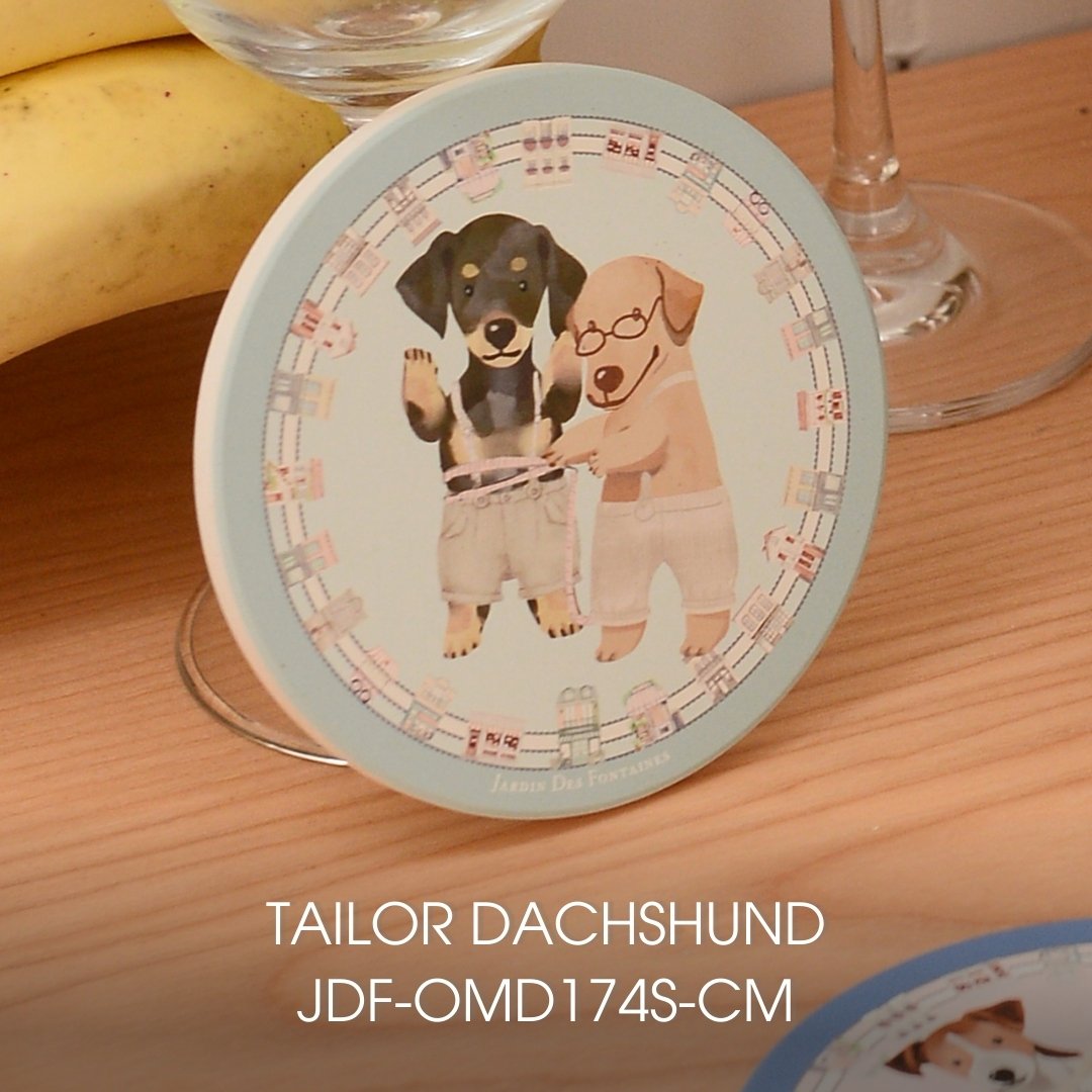 Oh My Dog Ceramic Coaster