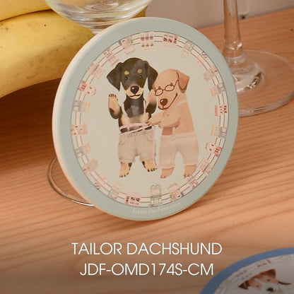 Oh My Dog Ceramic Coaster